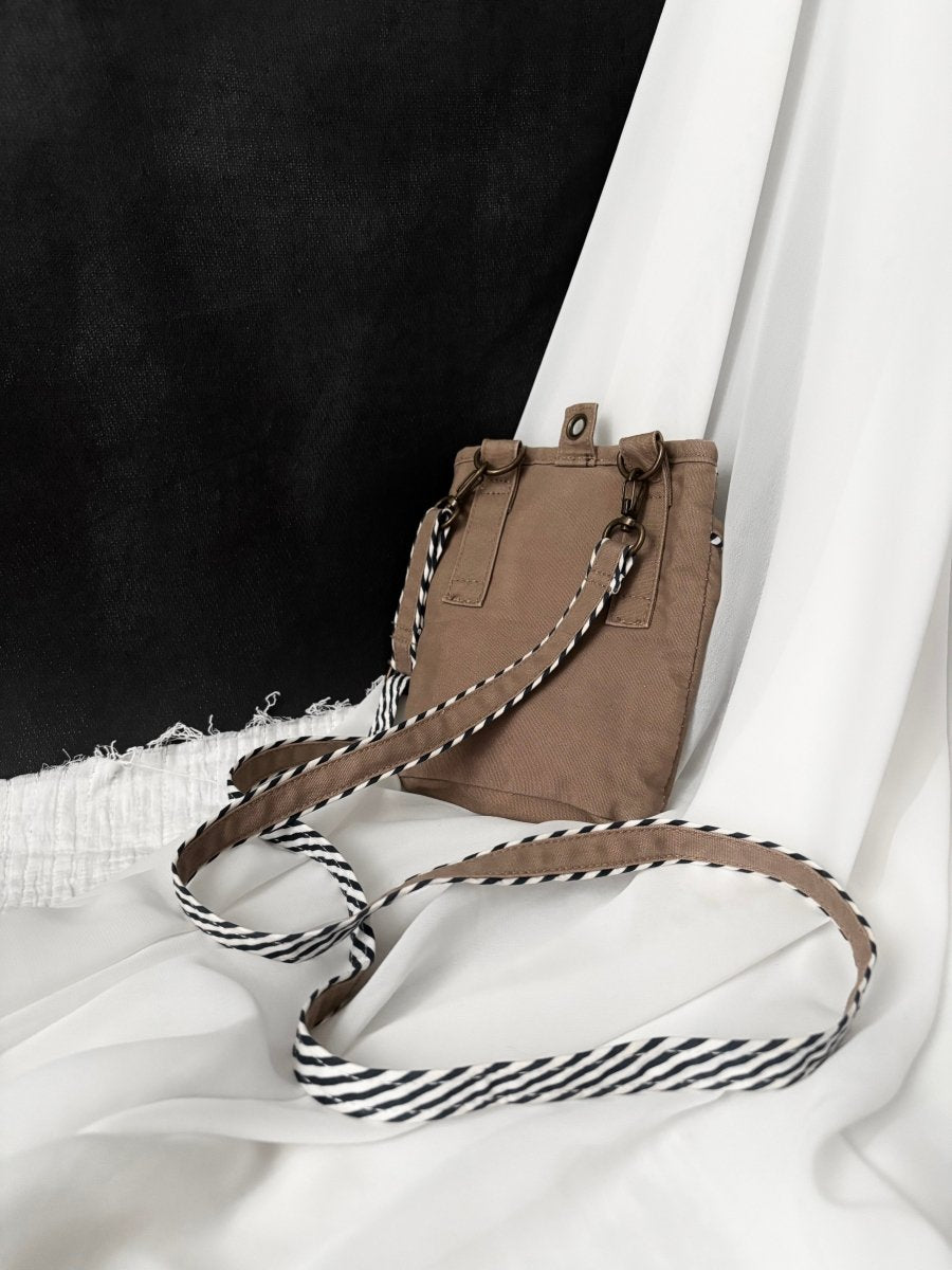 Brown Messenger Bag - MIDNIGHT FAE