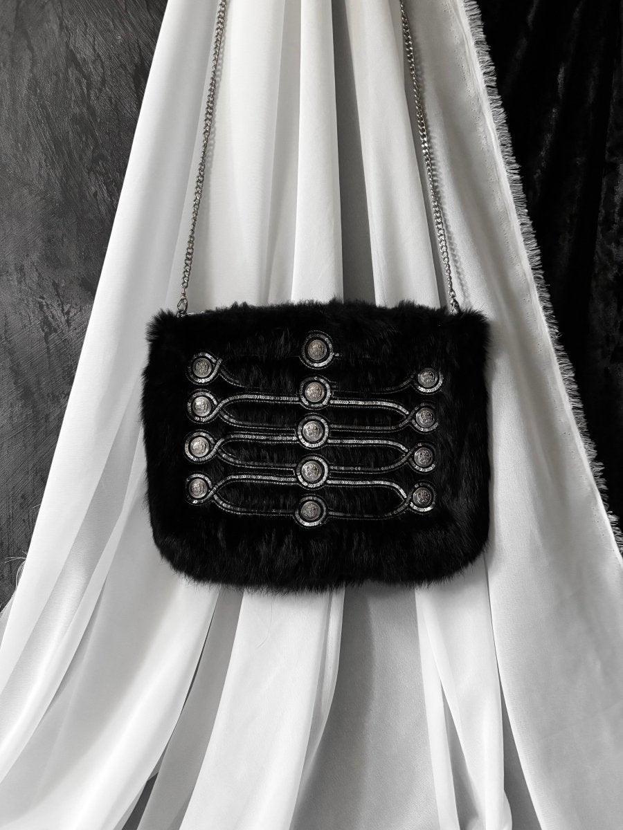 Buba Fur Bag - MIDNIGHT FAE