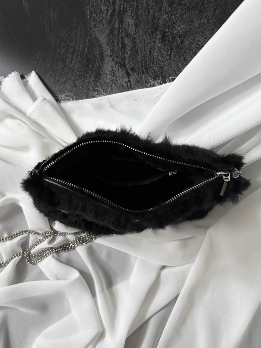 Buba Fur Bag - MIDNIGHT FAE