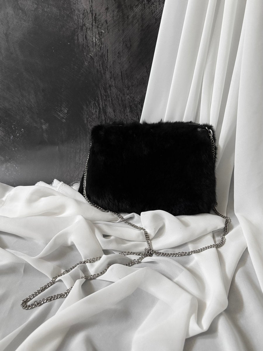 Buba Fur Bag - MIDNIGHT FAE