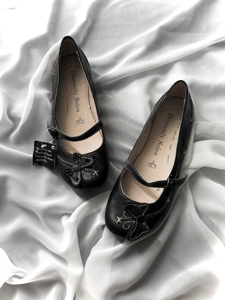 Butterfly Ballet Flats (BNWT) - MIDNIGHT FAE