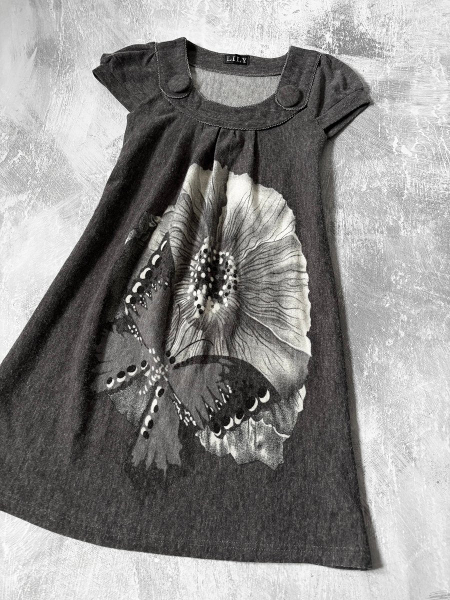 Butterfly Doll Dress - MIDNIGHT FAE