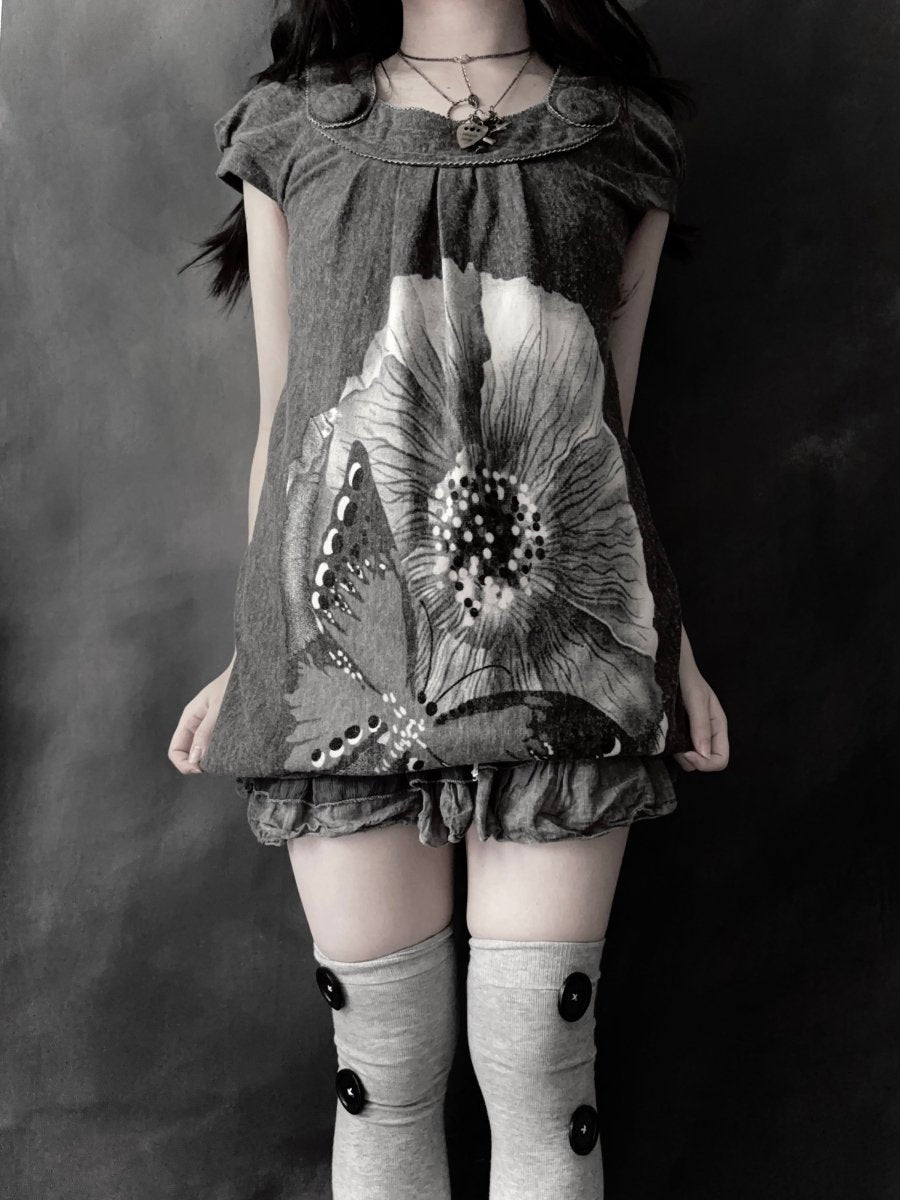 Butterfly Doll Dress - MIDNIGHT FAE