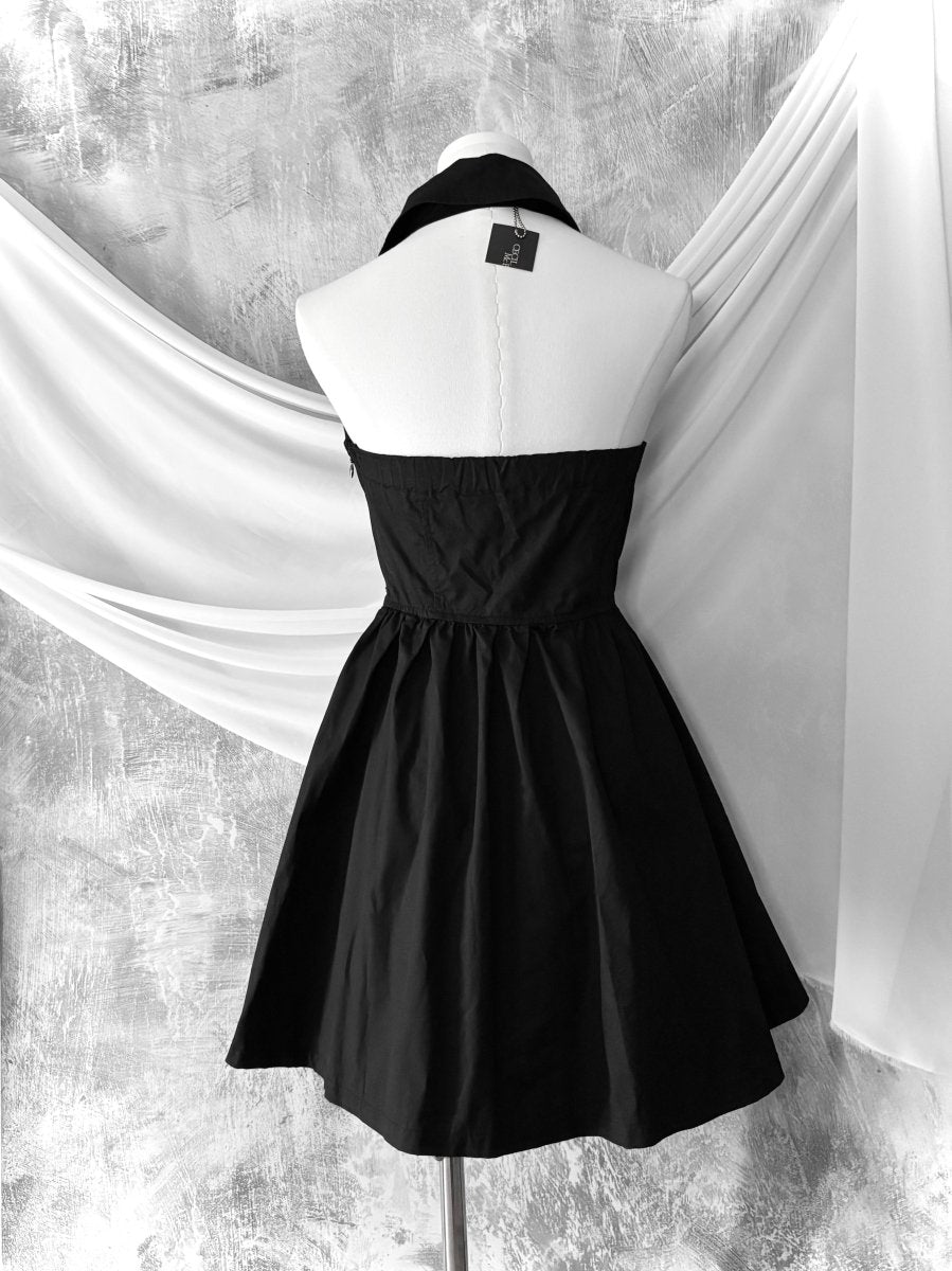 Cecil Halter Dress - MIDNIGHT FAE