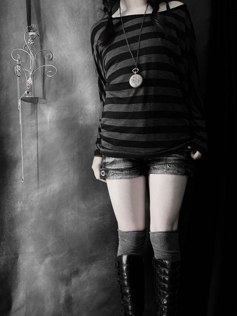 Chami Slouchy Top - MIDNIGHT FAE