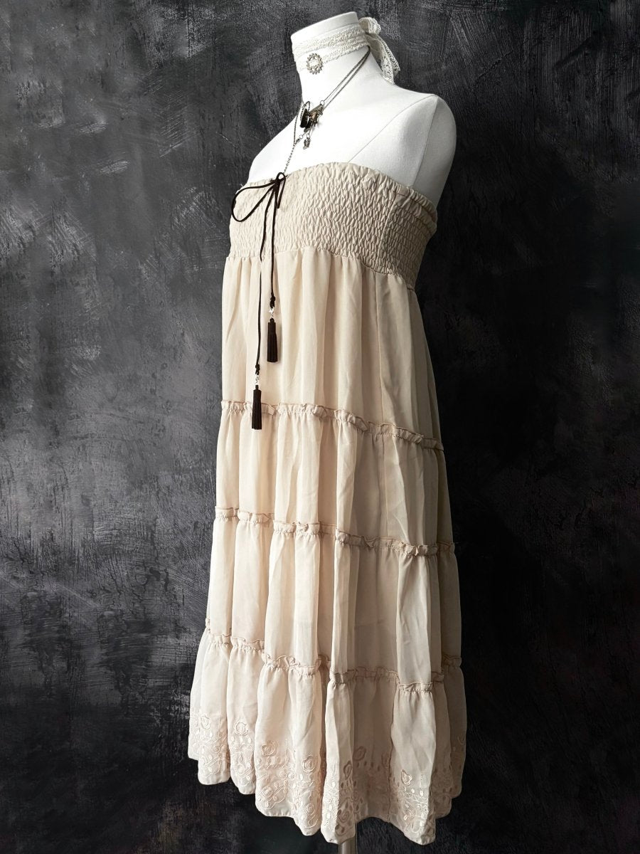 Chime Bandeau Dress - MIDNIGHT FAE