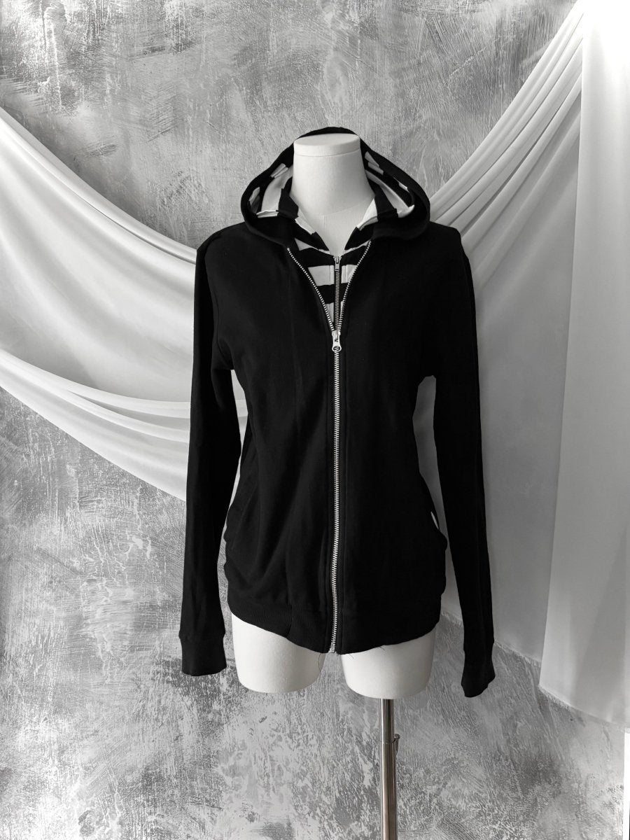 Chism Layered Hoodie - MIDNIGHT FAE