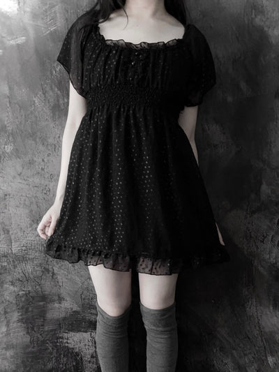 Chou Babydoll Dress (BNWT) - MIDNIGHT FAE