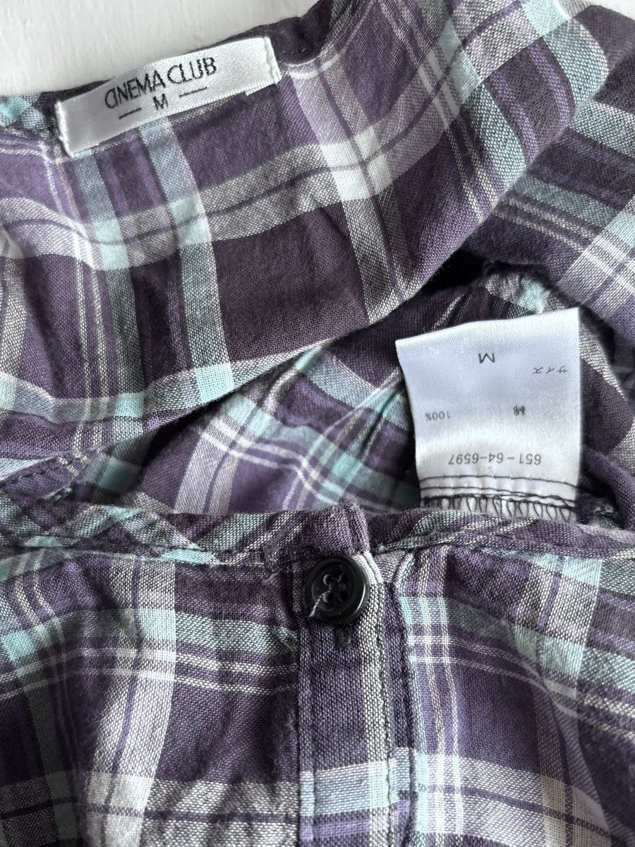 Cinema Plaid Cami - MIDNIGHT FAE