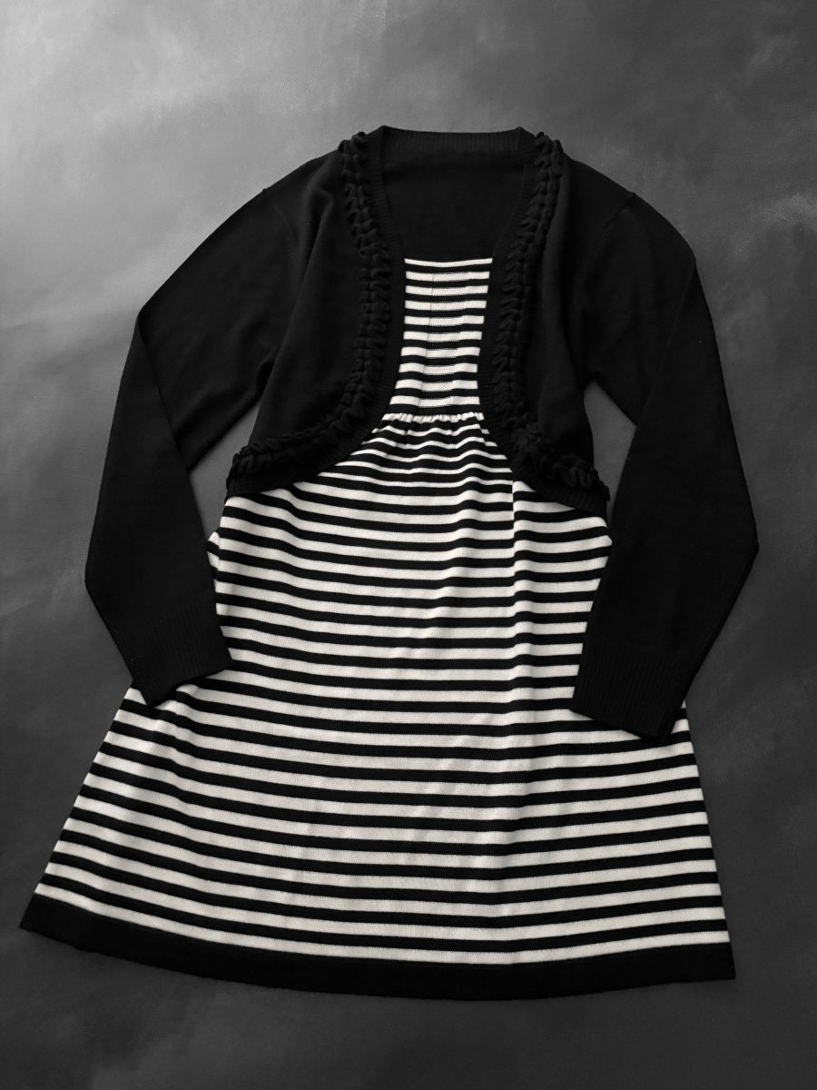Cineris Striped Knit - MIDNIGHT FAE