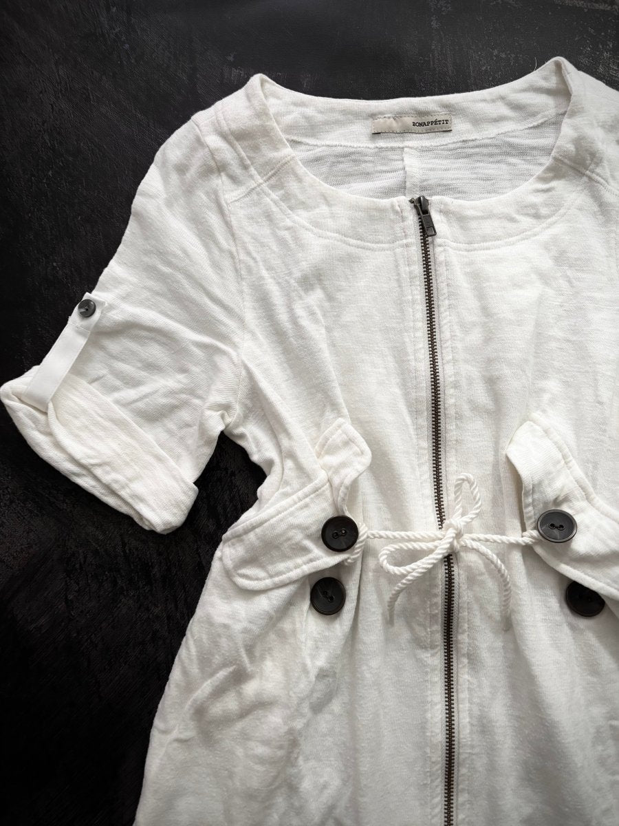 Circuit Cotton Tunic - MIDNIGHT FAE