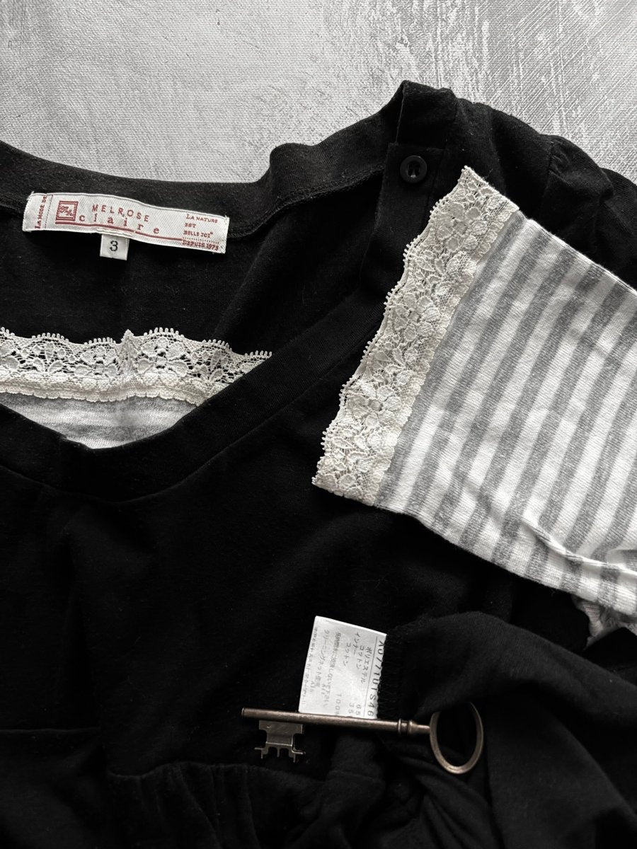 Claire Layered Shirt - MIDNIGHT FAE