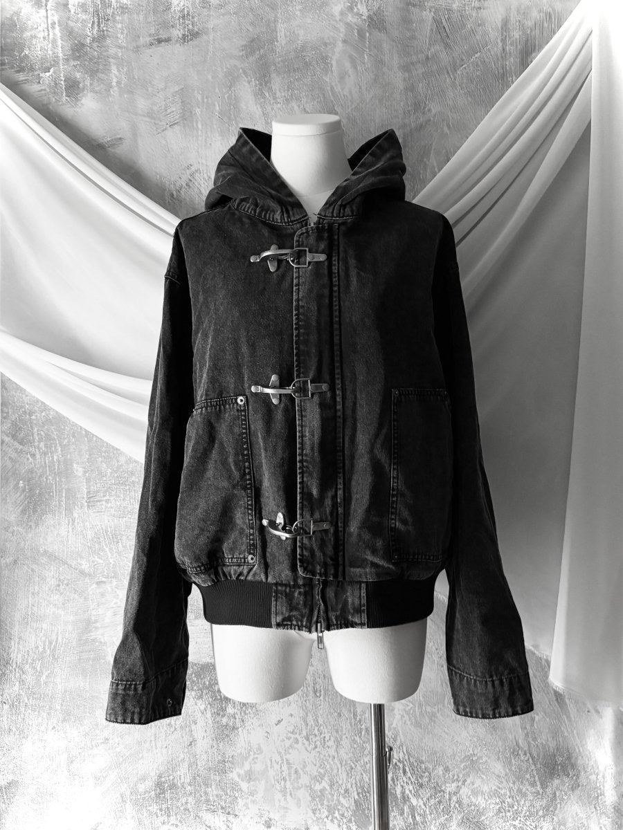 Clasp Hoodie Jacket (BNWT) - MIDNIGHT FAE