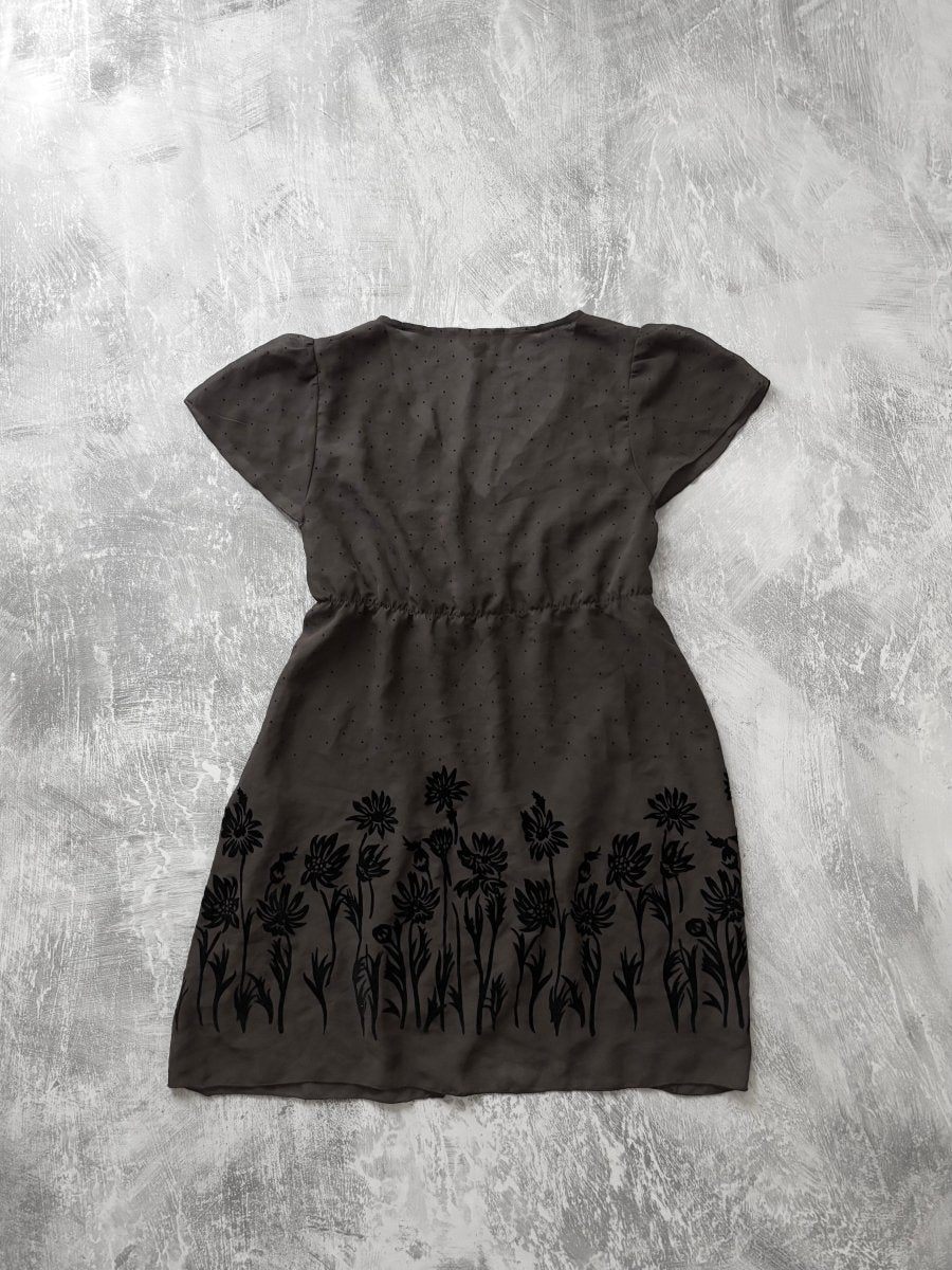 Classa Brown Dress - MIDNIGHT FAE