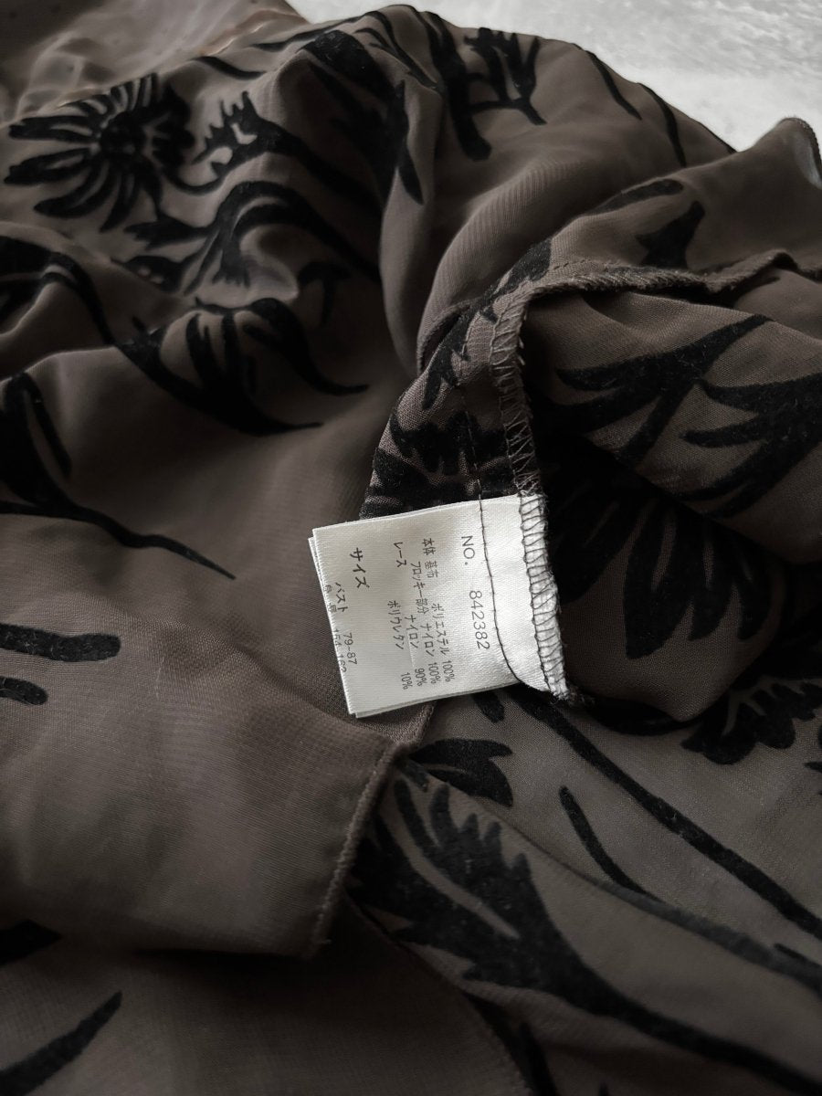 Classa Brown Dress - MIDNIGHT FAE