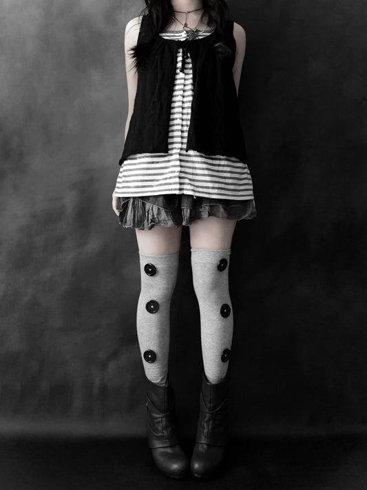 Clover Striped Tunic - MIDNIGHT FAE
