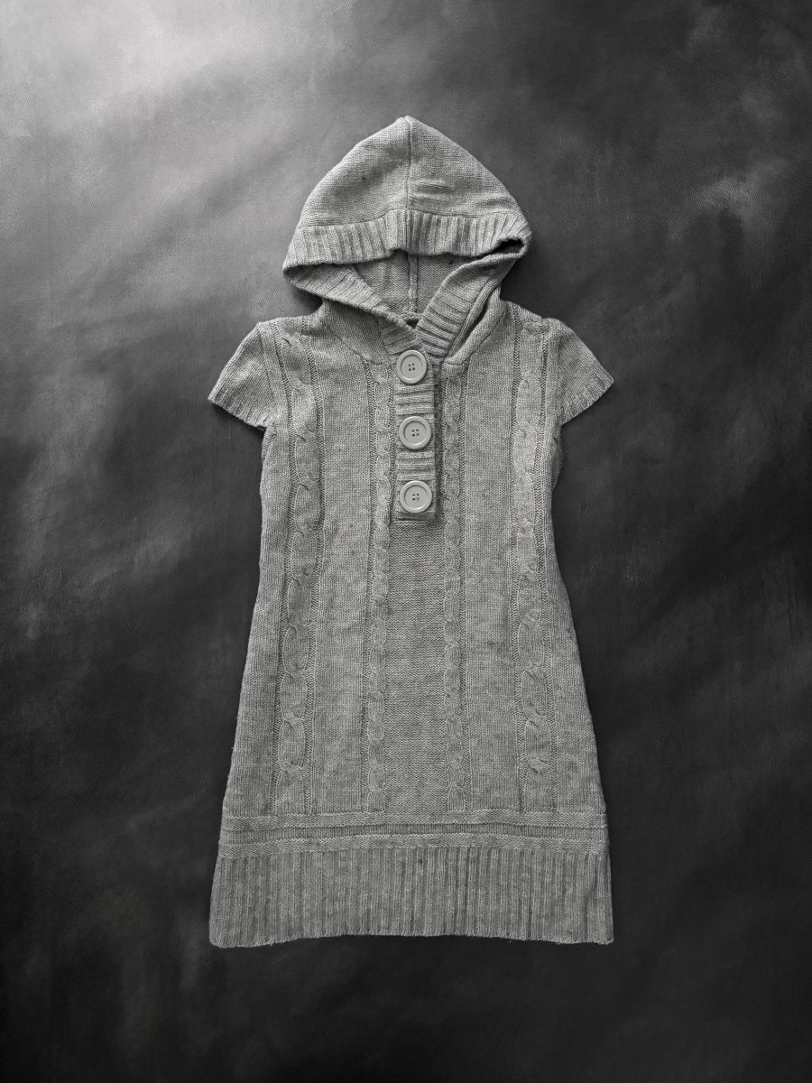 Cocoon Knit Dress - MIDNIGHT FAE