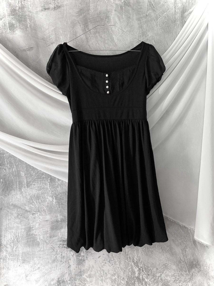Cormorant Black Dress - MIDNIGHT FAE