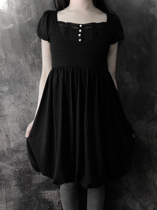 Cormorant Black Dress - MIDNIGHT FAE