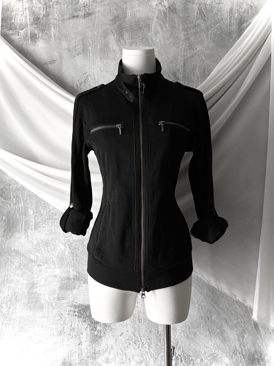 Crypt Zip-Up Jacket - MIDNIGHT FAE