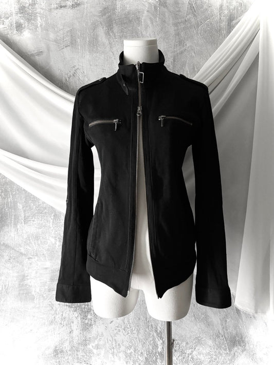 Crypt Zip-Up Jacket - MIDNIGHT FAE