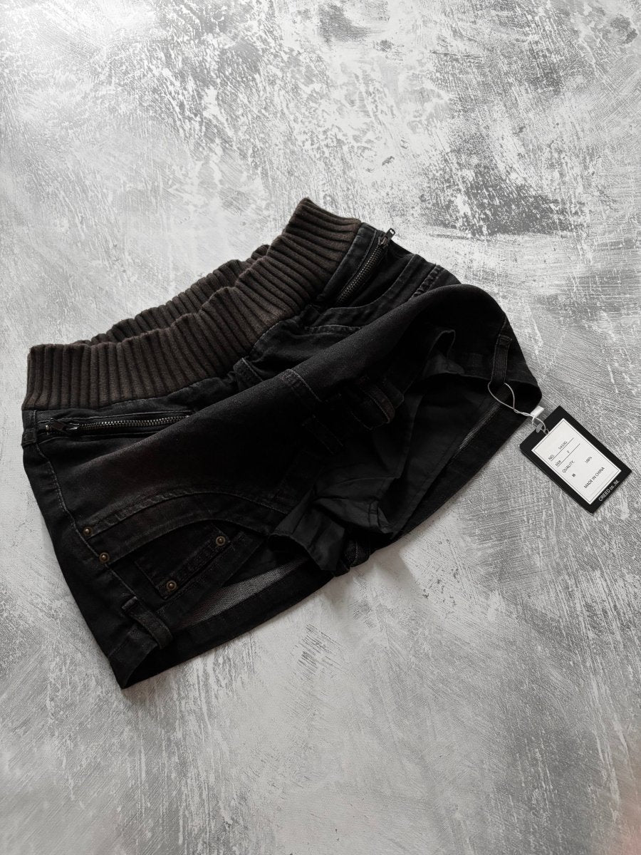 Cryx Denim Skirt - MIDNIGHT FAE