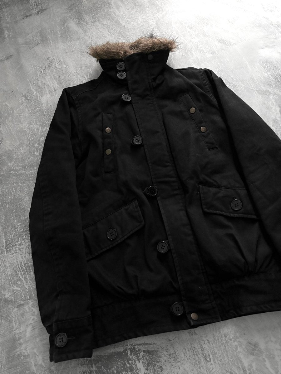 Culture Zip-Up Jacket - MIDNIGHT FAE