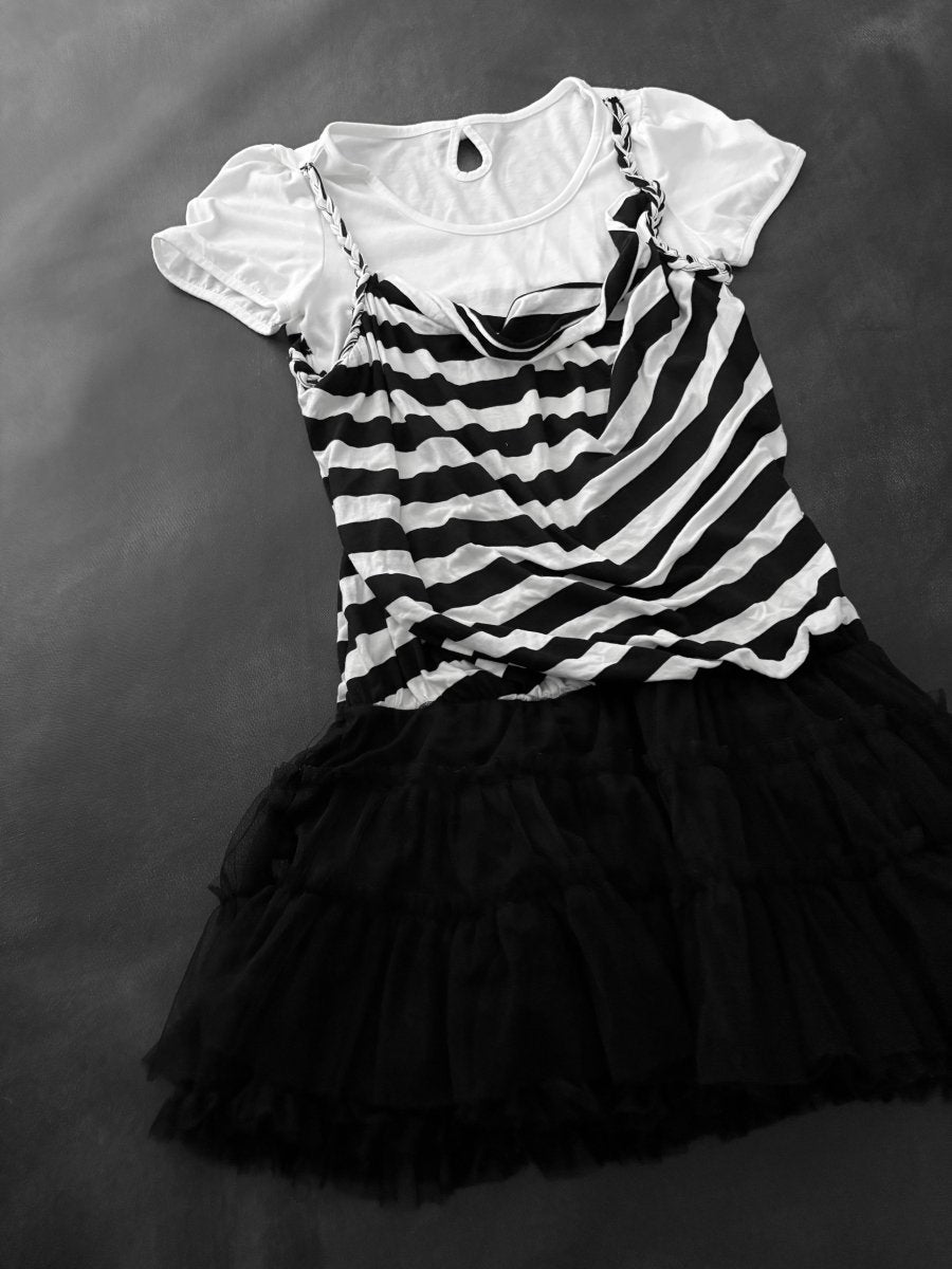 Curio Layered Dress - MIDNIGHT FAE