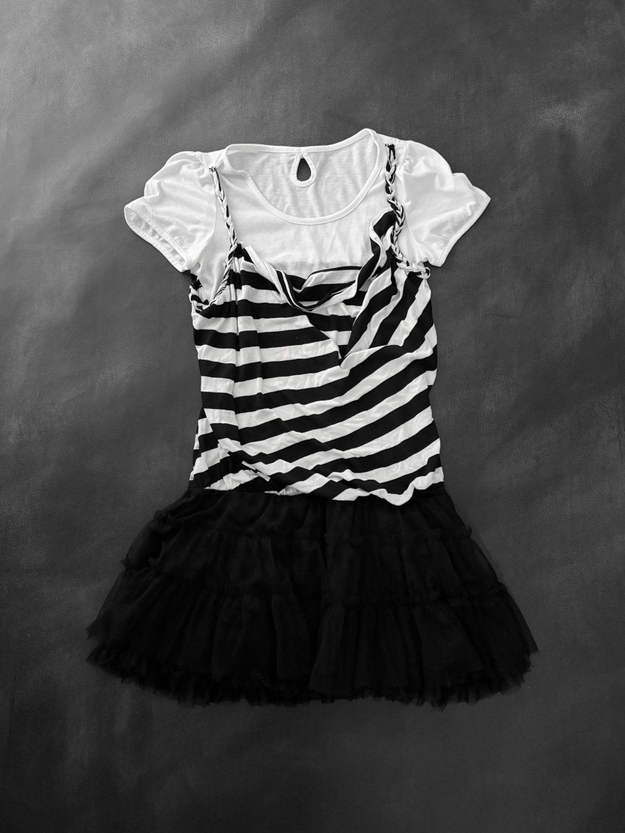 Curio Layered Dress - MIDNIGHT FAE