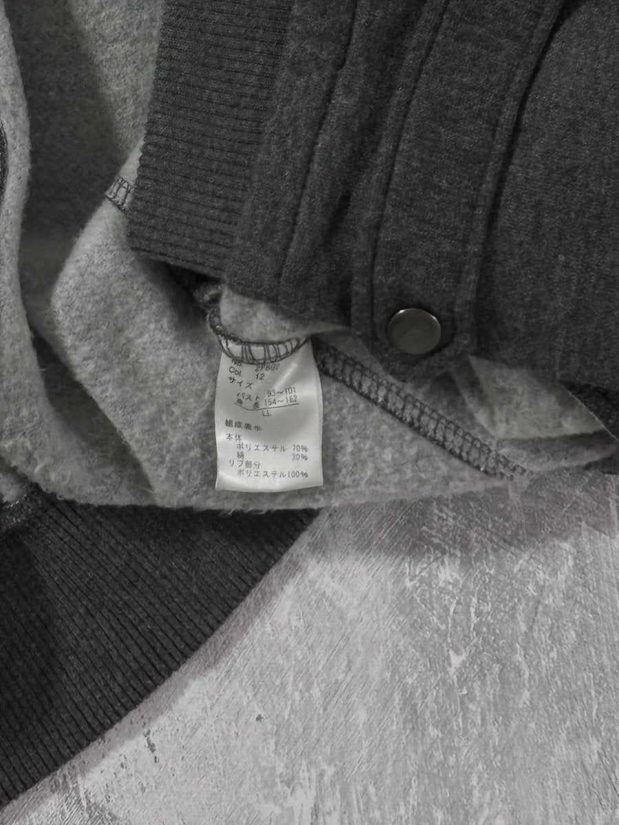 Cyber Grey Hoodie Jacket - MIDNIGHT FAE