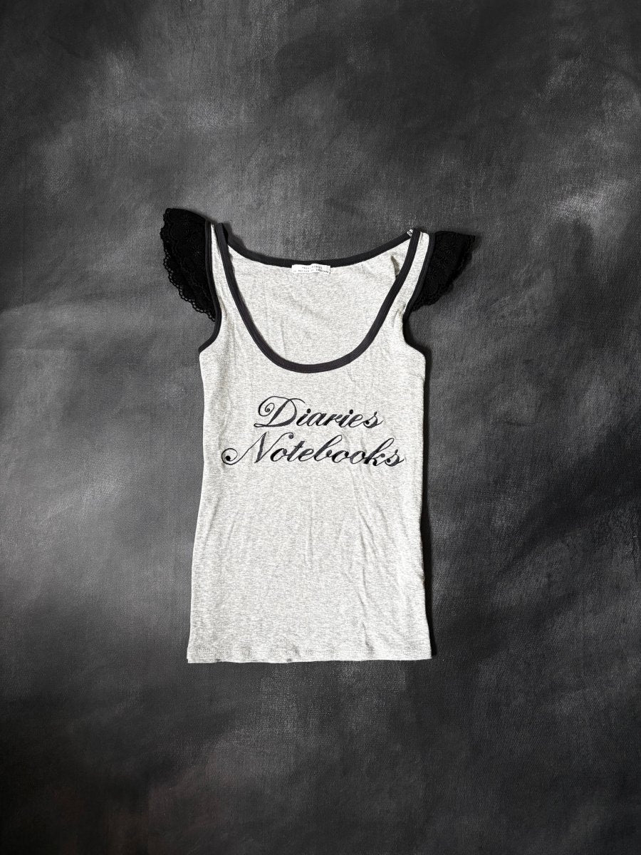 Diaries Sleeveless Top - MIDNIGHT FAE