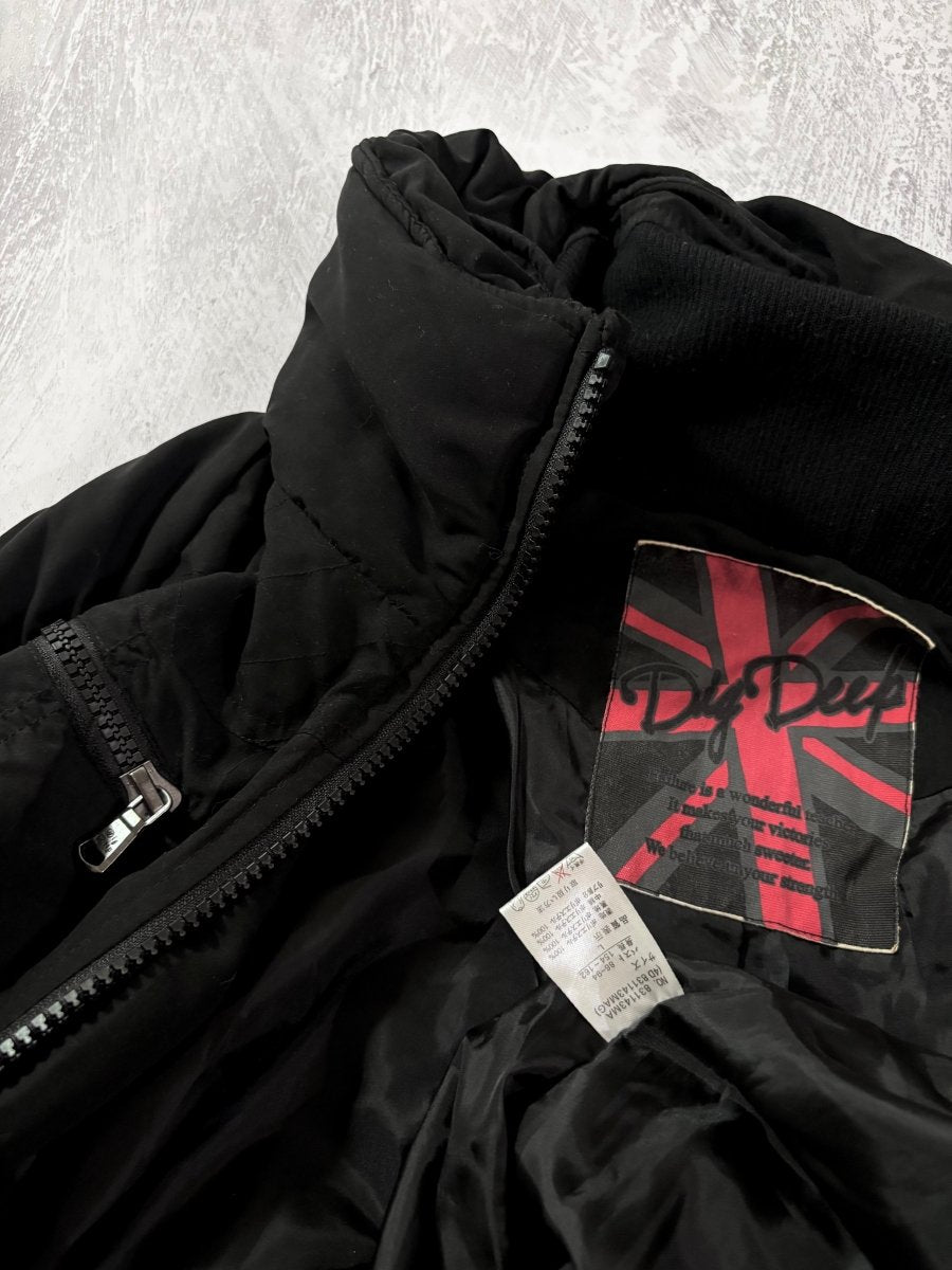 Dig Deep Bomber Jacket - MIDNIGHT FAE