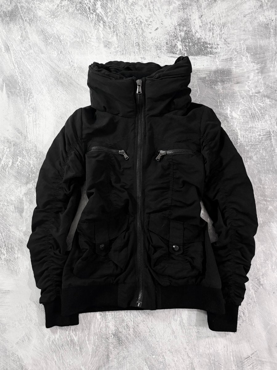 Dig Deep Bomber Jacket - MIDNIGHT FAE