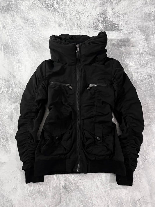 Dig Deep Bomber Jacket - MIDNIGHT FAE