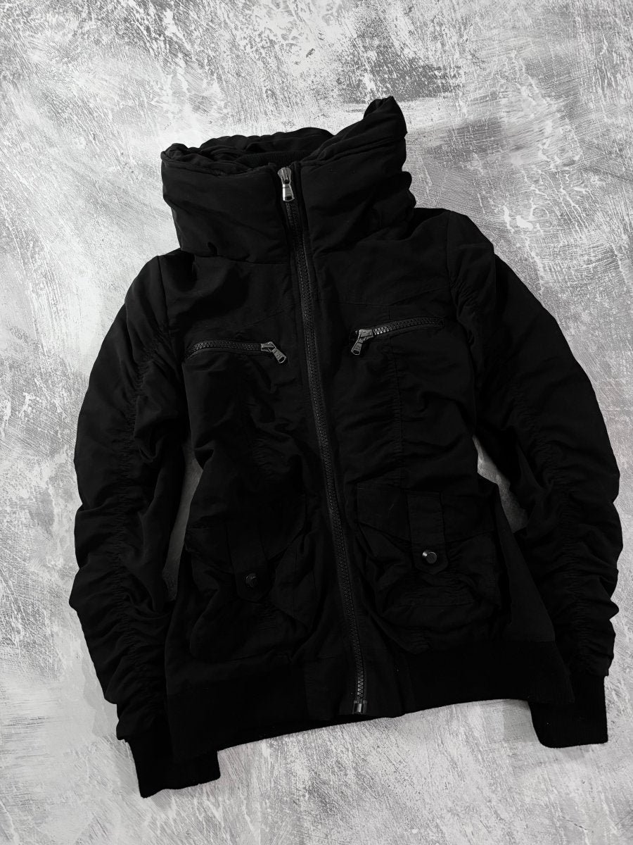 Dig Deep Bomber Jacket - MIDNIGHT FAE