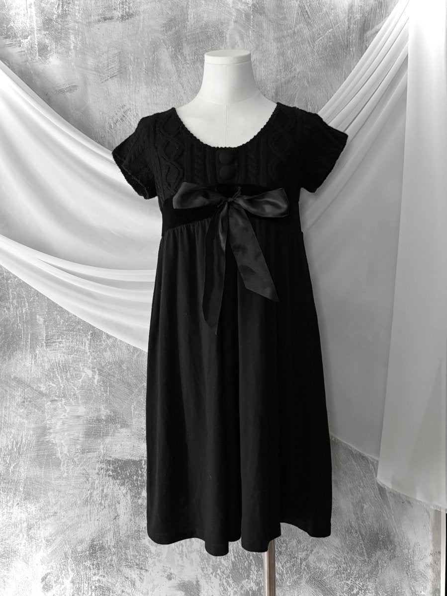 Doe Babydoll Dress - MIDNIGHT FAE