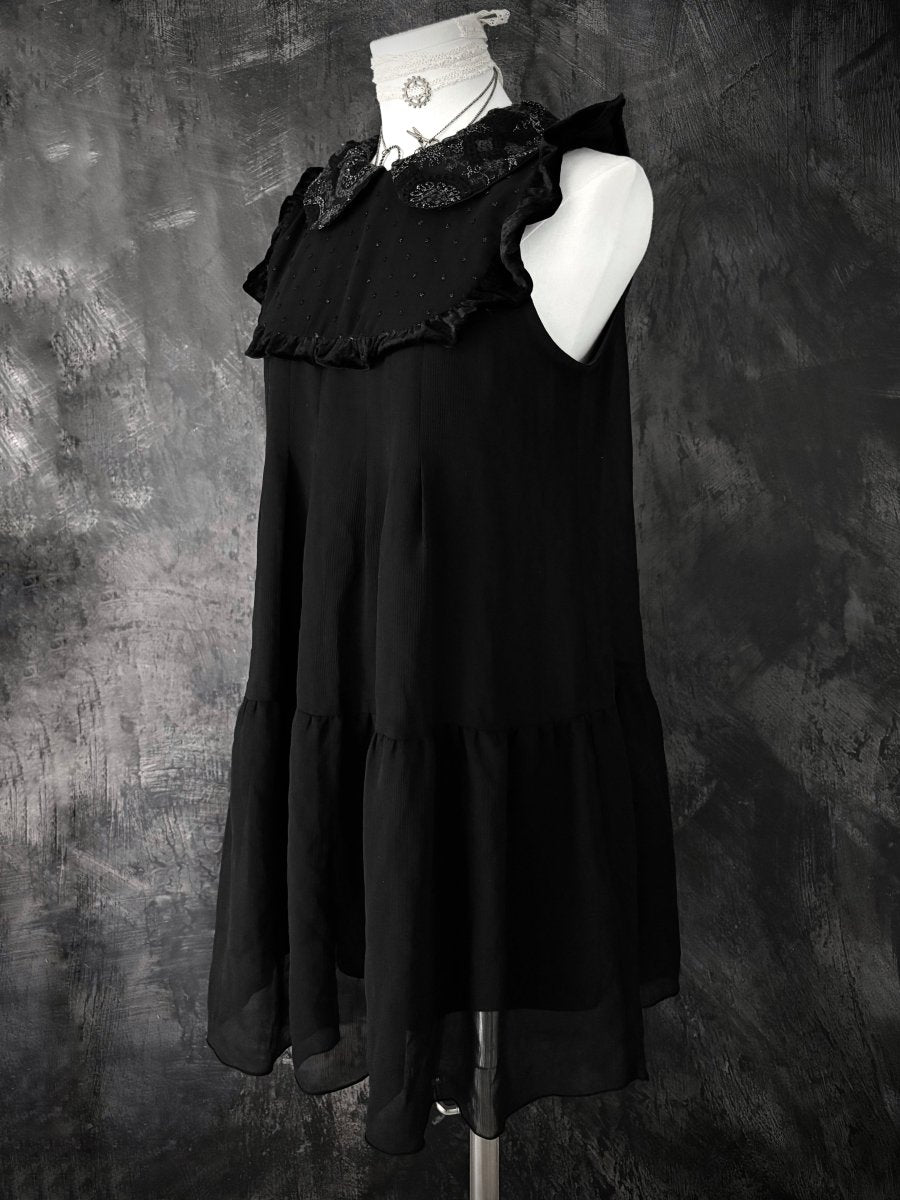 Doll Sleeveless Dress - MIDNIGHT FAE