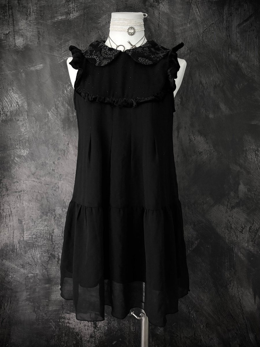 Doll Sleeveless Dress - MIDNIGHT FAE