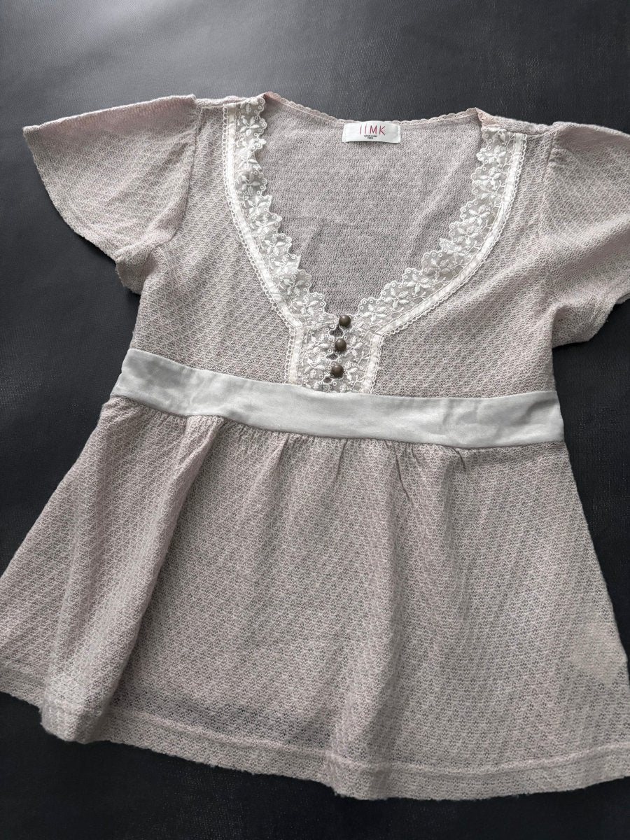 Dusky Knit Blouse - MIDNIGHT FAE