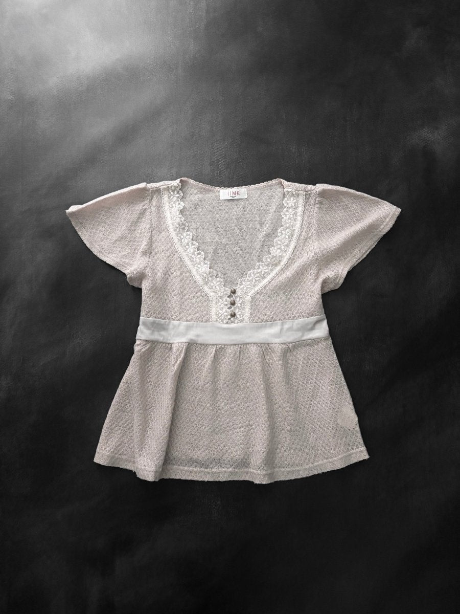 Dusky Knit Blouse - MIDNIGHT FAE