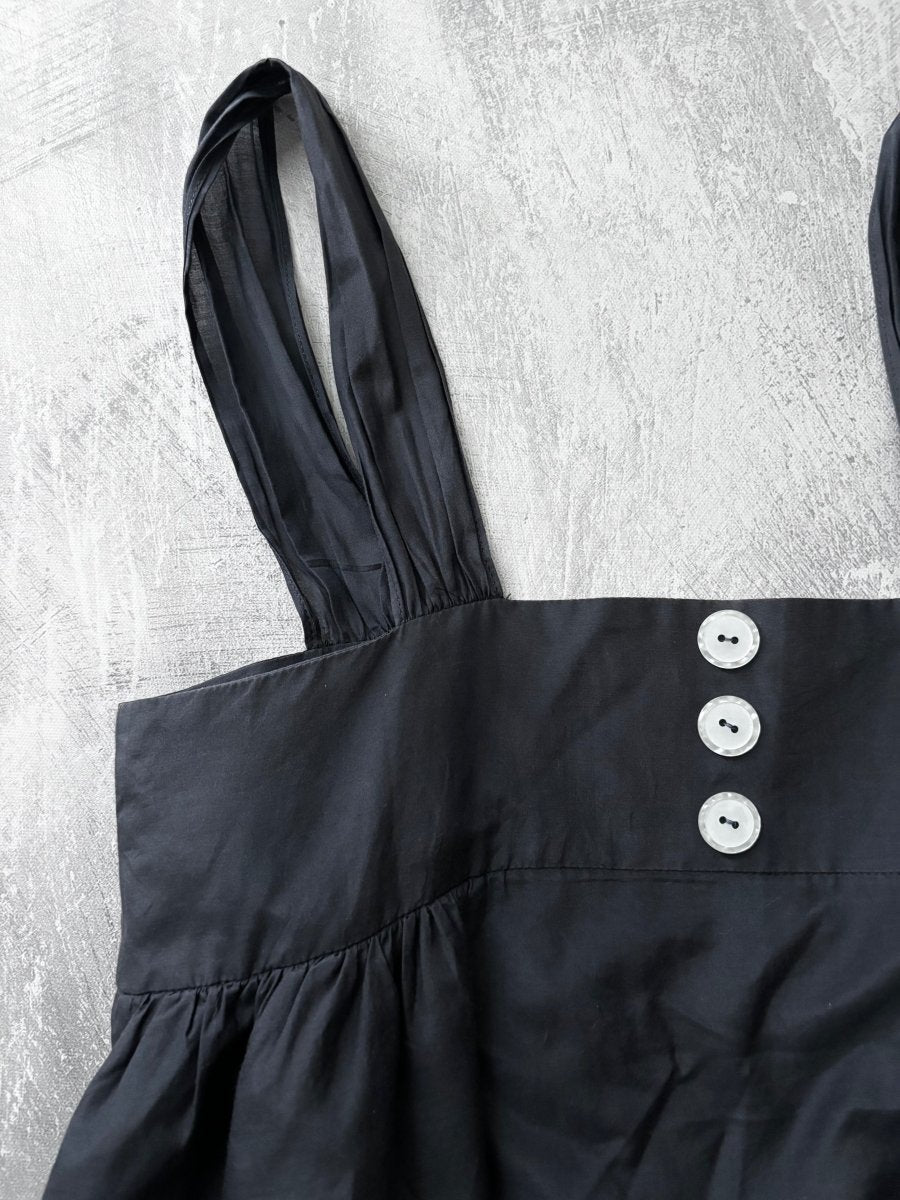 Dusty Silk Dress - MIDNIGHT FAE