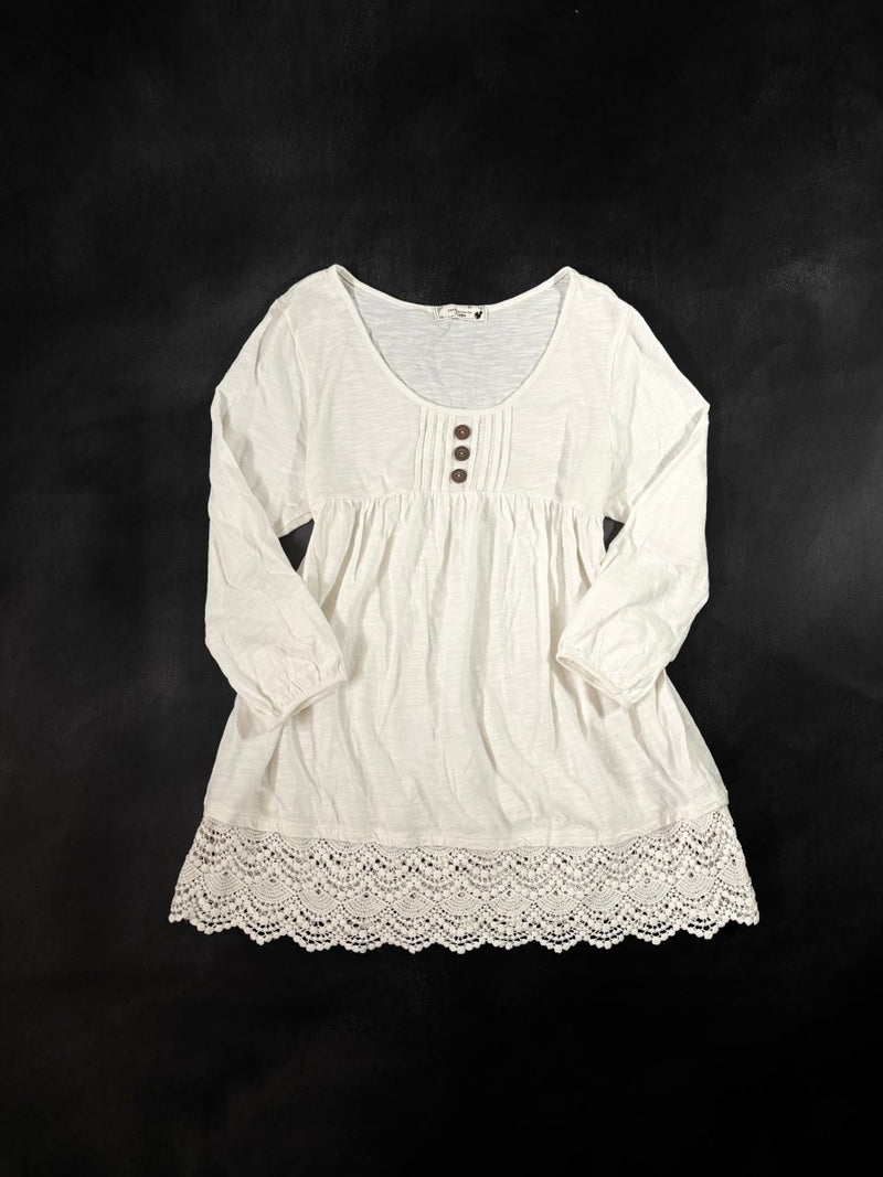 Earth Cotton Blouse - MIDNIGHT FAE