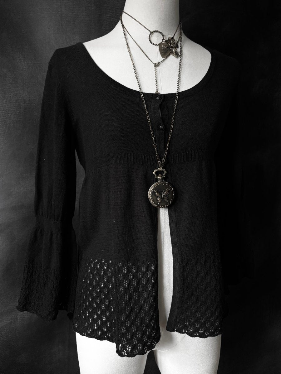 Ebb Knit Cardigan - MIDNIGHT FAE