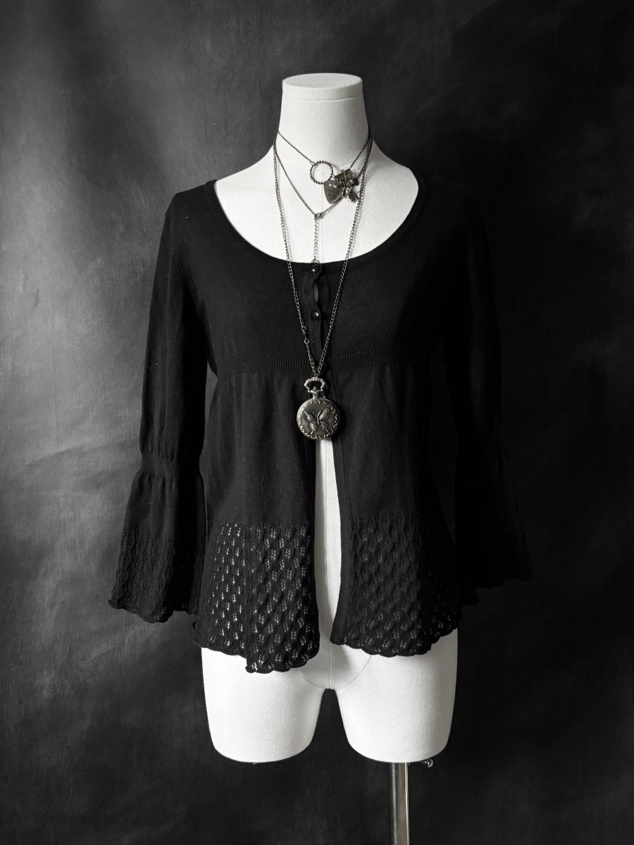 Ebb Knit Cardigan - MIDNIGHT FAE