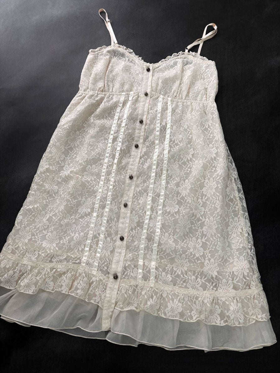 Elegy Lace Dress - MIDNIGHT FAE