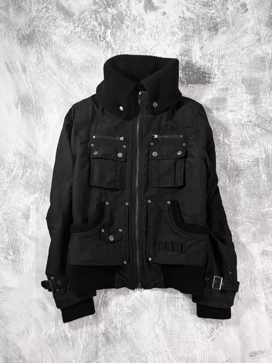 Engine Double Zip Jacket - MIDNIGHT FAE
