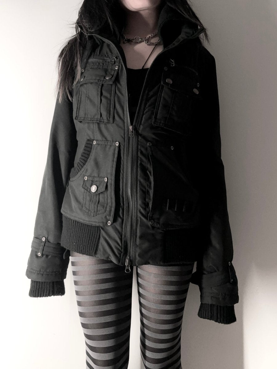 Engine Double Zip Jacket - MIDNIGHT FAE