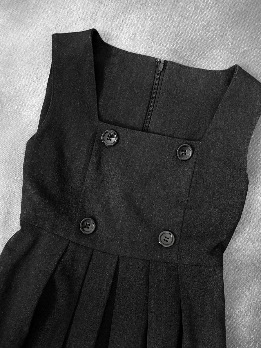 Ennui Midi Dress - MIDNIGHT FAE