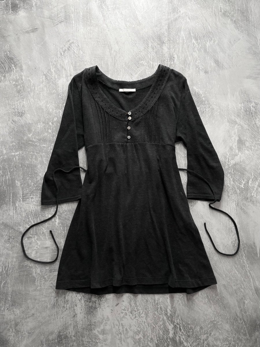 Enraciné Babydoll Tunic - MIDNIGHT FAE