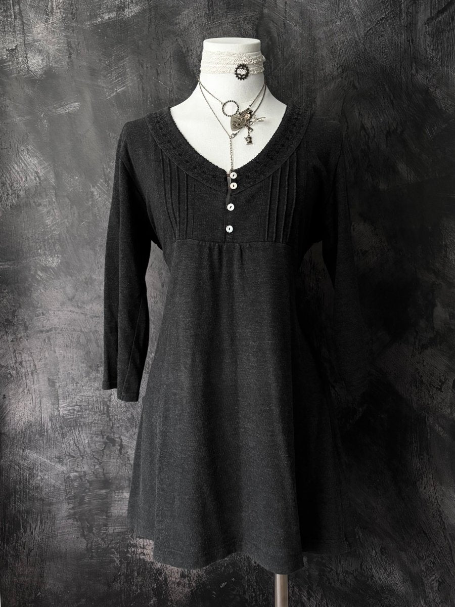 Enraciné Babydoll Tunic - MIDNIGHT FAE